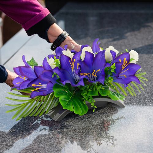 STROIK na GRÓB wiązanka kwiatowa CMENTARZ na Arena.pl