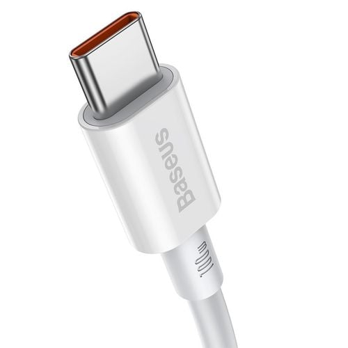 kabel usb-c do usb-c baseus superior series, 100w, 1m (biały) na Arena.pl