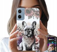 ETUI DO MOTOROLA E15 / G05 - BULDOG BULDOGI PIESKI RASY PSÓW PLECKI