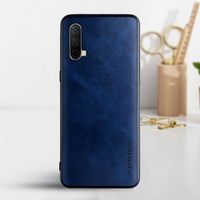 Etui AIORIA Vintage LEATHER do OnePlus Nord CE 5G niebieski