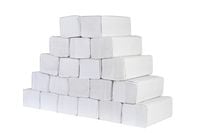 RĘCZNIK PAPIEROWY ZZ X 2W BIAŁY 3000szt. LISTKI CELULOZOWY - MB SERVICE