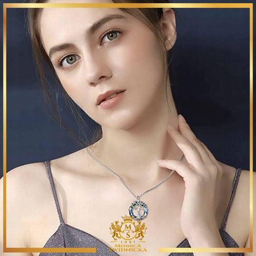 Naszyjnik Srebrny Srebro 925 Łańcuszek z Zawieszką Na Prezent Dla Kobiety na Arena.pl