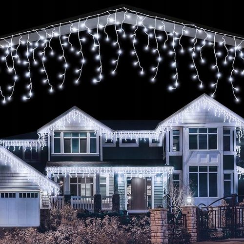 SOPLE 300LED LAMPKI ZEWNĘTRZNE IP44 FLASH KURTYNA GIRLANDA ŚWIETLNA 13M na Arena.pl