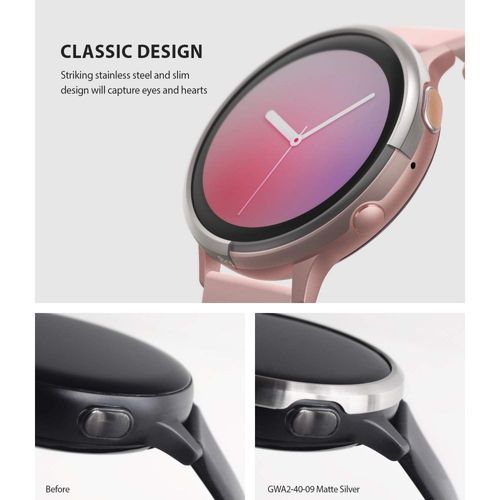 RINGKE BEZEL STYLING GALAXY WATCH ACTIVE 2 (40MM) GLOSSY BLACK na Arena.pl