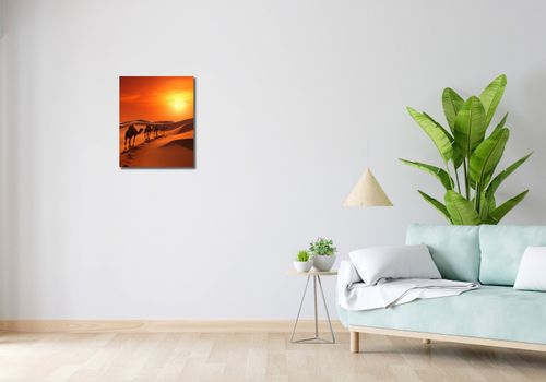 Obraz 40x50cm Karawana na Pustyni na Arena.pl