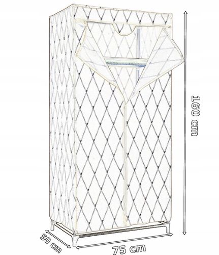 Szafa tekstylna Gaja Vitto - brąz na Arena.pl