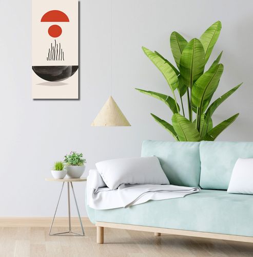 Obraz 30x70cm Półokrągła Forma na Arena.pl