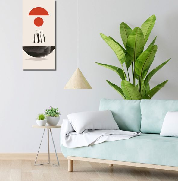 Obraz 30x70cm Półokrągła Forma zdjęcie 2