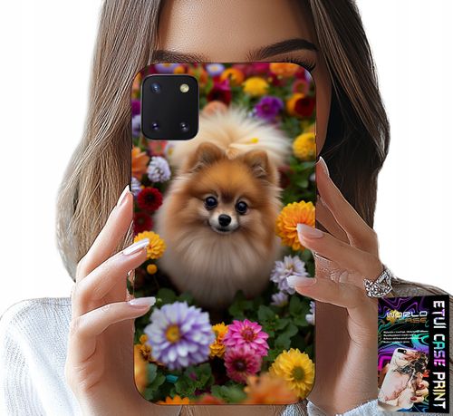 ETUI DO SAMSUNG GALAXY A81 - SŁODKI PIESEK, POMERANIAN CASE + SZKŁO na Arena.pl