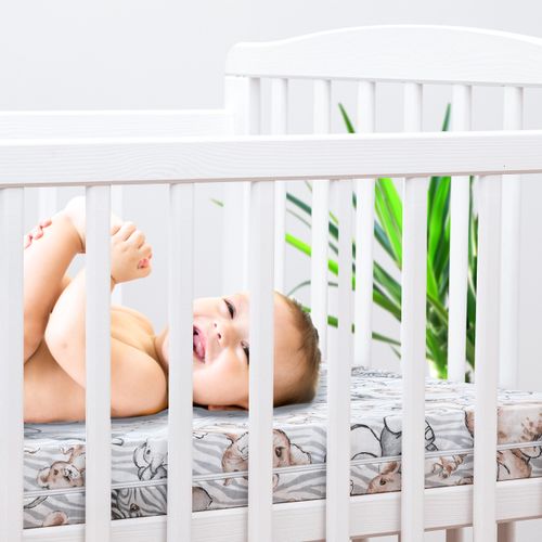 Materac do łóżeczek dziecięcych STANDARD KIDS 120x60 cm zebra i lew na Arena.pl