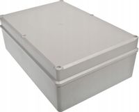 Obudowa hermetyczna, PS (polistyren), jasnoszara, 193x283, h=96 mm, Z95JH