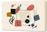 Obraz 70x50cm Abstrakcyjny Dialog