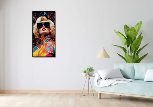 Plakat 50x100cm Retro Futuryzm na Arena.pl