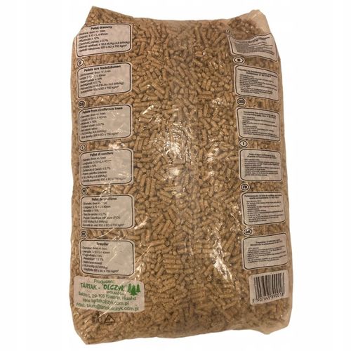 PELLET DRZEWNY PELET DREWNIANY OLCZYK Opał zimowy A1 ENplus - Paleta 975 KG na Arena.pl