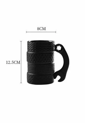 KUBEK OPONY CERAMICZNY Z KLUCZEM DLA KIEROWCY450ML zdjęcie 4