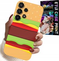 ETUI DO SAMSUNG GALAXY A32 5G - CASE BURGER CHEESEBURGER OBUDOWA PREZENT