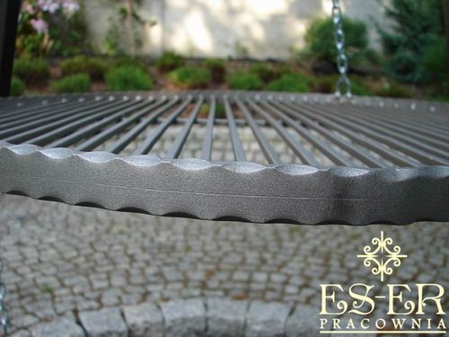 Ruszt do grilla wiszącego - stalowy - okrągły - 70 cm ES-ER na Arena.pl