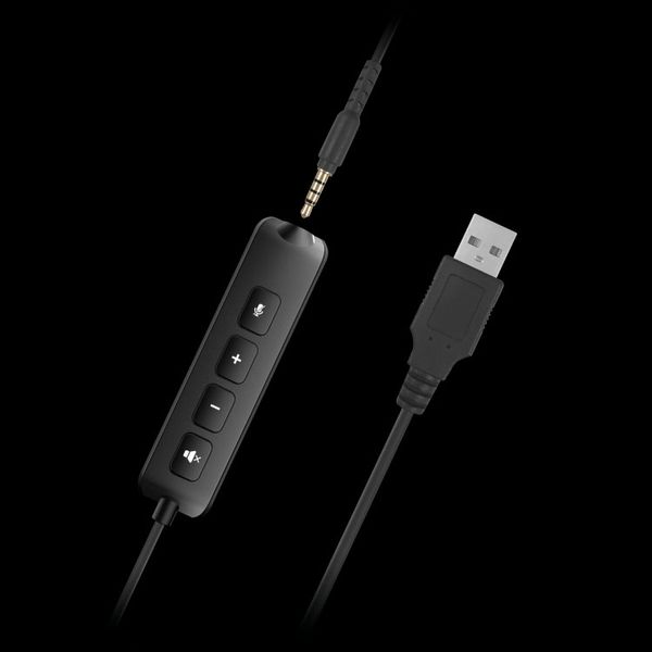 Słuchawki z mikrofonem do komputera KOMPUTEROWE zdjęcie 8