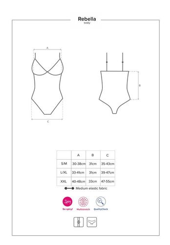 Body - Obsessive Redella XXL na Arena.pl