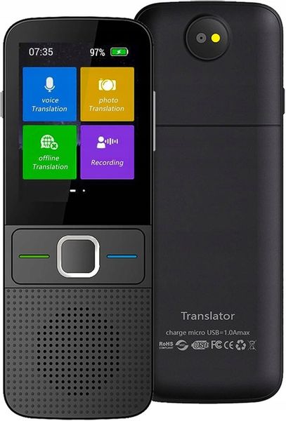 Przenośny tłumacz Hersance AA75-1, offline/Wi-Fi dwukierunkowy 137 języków zdjęcie 1
