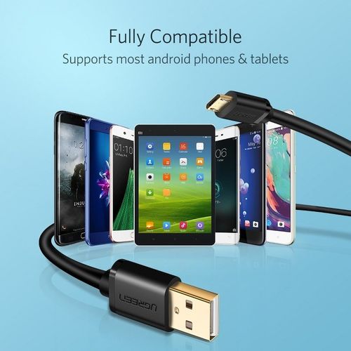 Kabel Micro Usb Ugreen Qc 2.0 2A 1M (Czarny) na Arena.pl