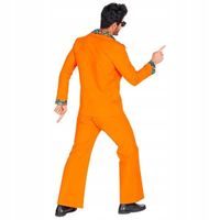 Garnitur Disco Pomarańczowy Kostium Lata 70 80 Przebranie PRL XL