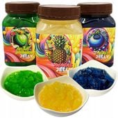 Zestaw do Bubble Tea żelki z kokosa JABŁKO ANANAS JAGODA 3x 450 g MIX NR