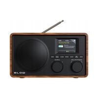 RADIO CYFROWE KUCHENNE RETRO WYŚWIETLACZ BLUETOOTH DAB+ FM AUX USB ANTENA