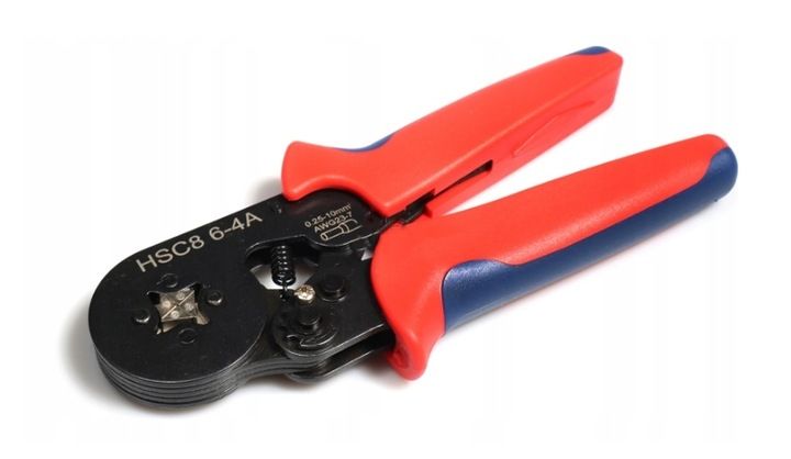 ZACISKARKA PRASKA KONEKTORÓW TULEJEK KOŃCÓWEK KABLI PRZEWODÓW ZESTAW x1200 zdjęcie 8