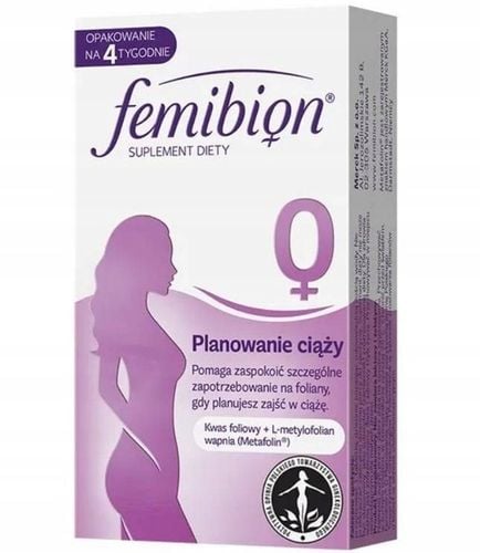 Femibion Planowanie ciąży witaminy 28 tabletek na Arena.pl