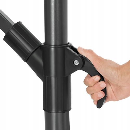 Parasol Apollon z korbą 2,5 x 2,5 m na Arena.pl