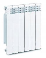 Grzejnik aluminiowy WULKAN Diamond 915W biały 480x580x95mm 6 ŻEBEREK