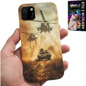 ETUI DO HUAWEI Y5P - HELIKOPTER WOJSKOWY CZOŁG MILITARIA CASE