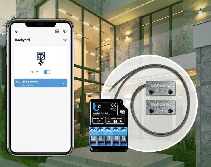 BleBox reedSwitch kontrakton do wykrywania pozycji zdjęcie 6