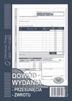 DRUK 316-3 DOWÓD WYDANIA-PRZESUNIĘCIA-ZWROTU 5906858001792