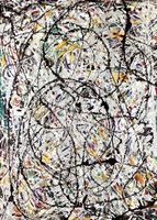 Obraz na płótnie jackson pollock reprodukcja 50x70 cm