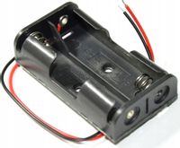 Koszyk obudowa na baterie 2xAA R6 gruby paluszek