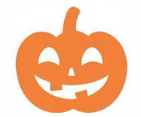 Zawieszka DYNIA 3 HALLOWEEN jesień ozdoba WZORY ażur