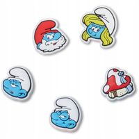 Crocs Przypinki Ozdoba Jibbitz Piny Charms Do Butów Smurfs 5pck