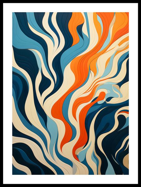 Plakat 39,5x55cm Oceaniczne Fale zdjęcie 3
