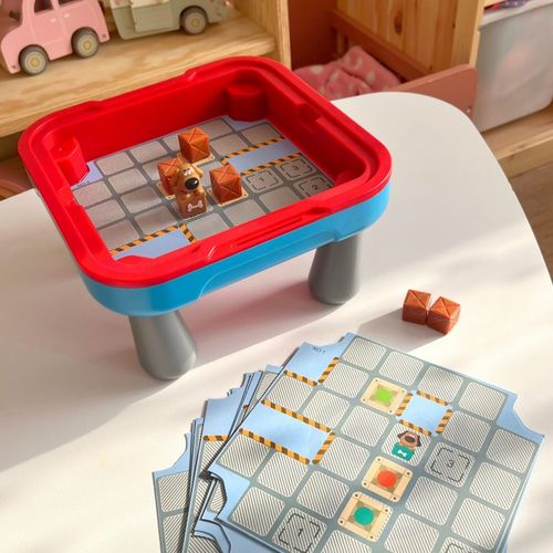 WOOPIE Stolik Gier Planszowych Logicznych 65 el. Zestaw 11w1 na Arena.pl