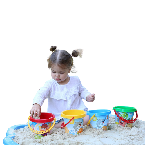 Wiaderko Do Piasku Na Plaży Piaskownicy Mix 3145 na Arena.pl