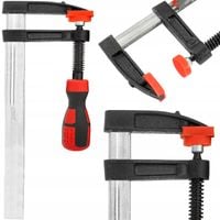 ŚCISK STOLARSKI DO DREWNA ZACISK UCHWYT 300x120mm TYP F WARSZTATOWY