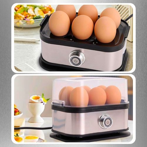 JAJOWAR AUTOMAT DO GOTOWANIA JAJEK OMLETU 6 JAJEK 200W ZESTAW Z MIARKĄ na Arena.pl