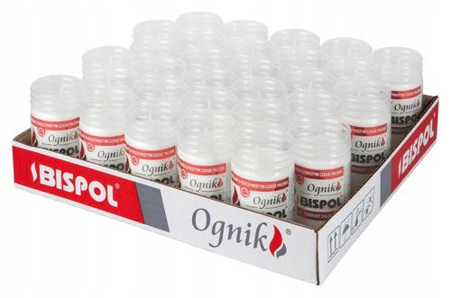 WKŁADY DO ZNICZY BISPOL WPO PARAFINOWY ZALEWANY ZGRZEWKA 30 SZT. na Arena.pl