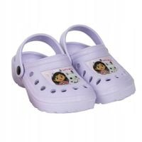 KLAPKI KROKSY DZIECIĘCE PIANKOWE CHODAKI KOCI DOMEK GABI FIOLETOWY 28/29