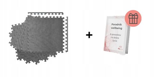 MATA PUZZLE POD SPRZĘT DO ĆWICZEŃ 12 SZT 4,32m2 OCHRONNA PODŁOGA NA SIŁOWNI na Arena.pl