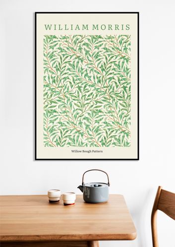 Obraz 50x70cm Design Willow Bough Pattern, Morris Vintage do Salonu na Arena.pl