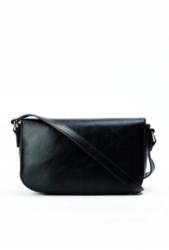 Monnari - torebka listonoszka koszyk pleciony panel beżowo-czarny BAG0410 na Arena.pl