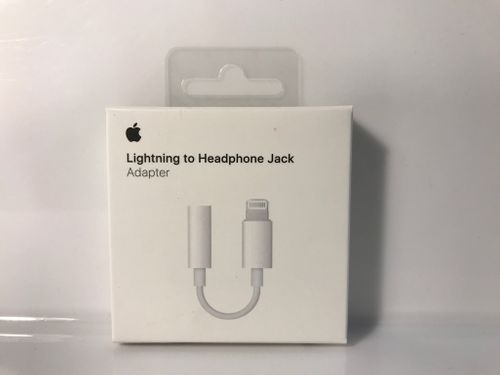 ADAPTER LIGHTNING Gniazdo 3.5mm Słuchawki iPHONE 7 8 X iPAD na Arena.pl